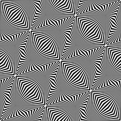 Seamless Square and Stripe Pattern