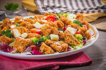 deep fried chicken