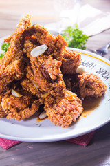 deep fried chicken