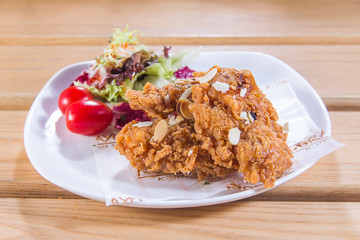 deep fried chicken