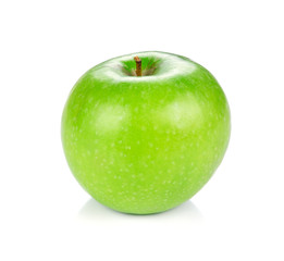 Green apple isolated on white background