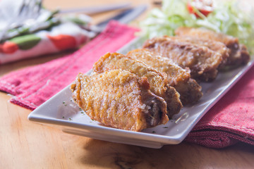 deep fried chicken