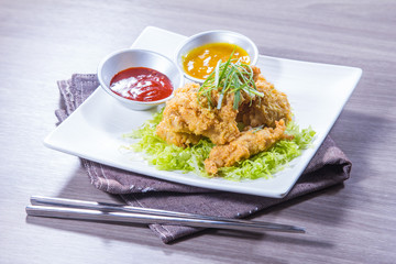 deep fried chicken