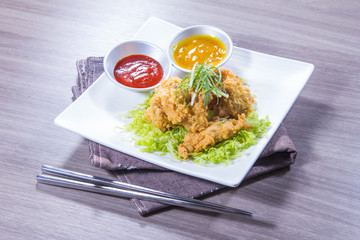 deep fried chicken