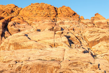 Striations at Red Rock Conservation Area, Nevada