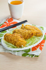 deep fried chicken
