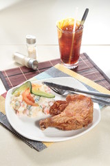 deep fried chicken