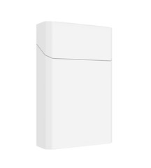 Pack of Cigarettes Isolated