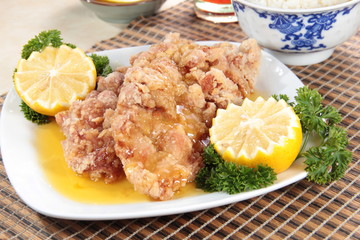 deep fried chicken