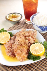 deep fried chicken