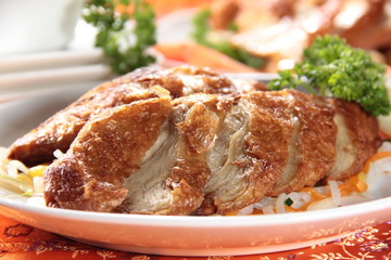 deep fried chicken