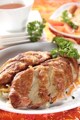 deep fried chicken