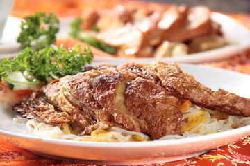 deep fried chicken