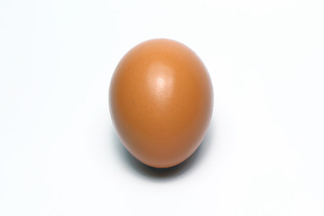 Organic Eggs. Organic Food in thailand.White Background.