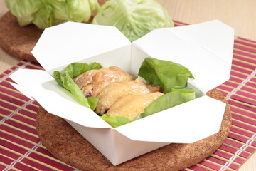 deep fried chicken