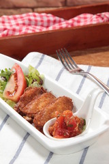 deep fried chicken