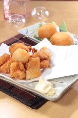 deep fried chicken