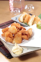 deep fried chicken