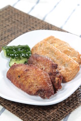 deep fried chicken