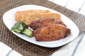 deep fried chicken