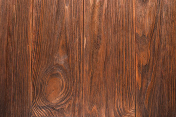 Obraz premium Dark brown wood plank panel for wall and floor