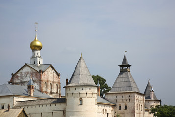 Fototapeta premium Kremlin in Rostov Veliky. Russia