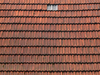 Älteres Ziegeldach