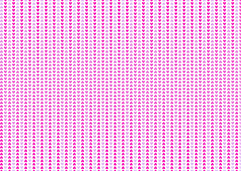 Mini Hearts Pink Halftone background for Valentines day, card and wedding backdrop.
