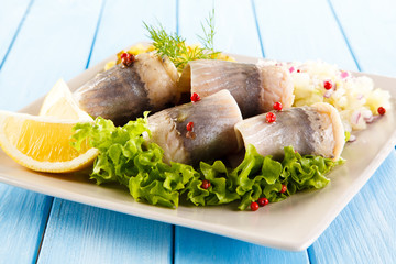 Marinated herring