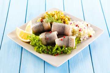 Marinated herring