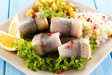Marinated herring