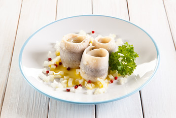 Marinated herring