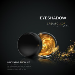 Beauty eye shadows ads.