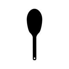 Paddle for cooking Icon isolated on white background