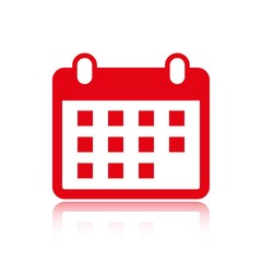 calendar icon stock vector illustration flat design