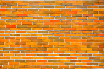  Red brick wall seamless Vector illustration background.