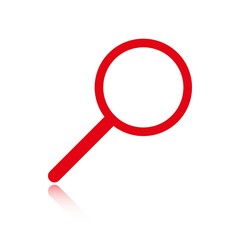 search icon stock vector illustration flat design