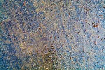 Background of wet old asphalt