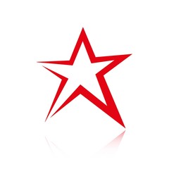 star icon stock vector illustration flat design