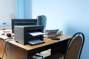 Interior of an office