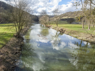riparian scenery in Hohenlohe