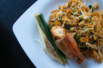 Shrimps Pad Thai, Thai Food
