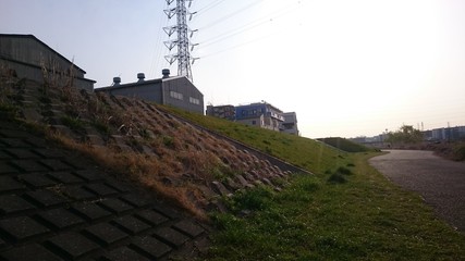 これから登る道