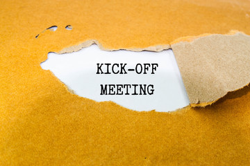Kick-Off meeting 