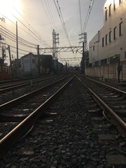 Naklejka premium 鉄道