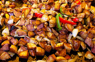 Fried potatos