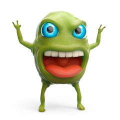 snot slime monster © Alexei Sysoev