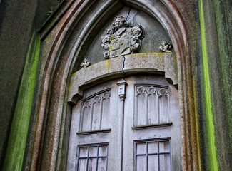 Door of an old chapel