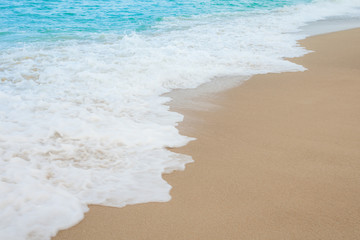 Obraz na płótnie Canvas Beach and tropical sea .
