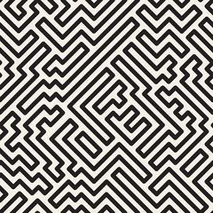 Striped seamless geometric pattern. Digital background.